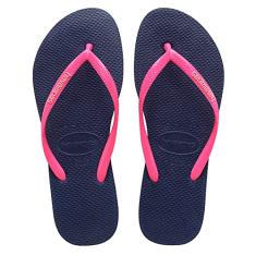 Sandalias Havaianas Slim Logo Pop-Up Havaianas Meninas Marinho/Maravilha F 25/26