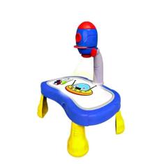 Lousa Magica Mesa Com Mini Projetor Infantil Space WellKids