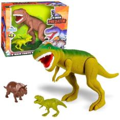 Boneco Dinossauro Grande Brinquedo Figura De Ação Crianças - Adijomar,