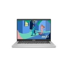 Notebook MSI Modern 14 AMD Ryzen 5-7530U, 8GB RAM, SSD 512GB, 14" FHD IPS, Win 11H Standard, Prata - 9S7-14JK11-282
