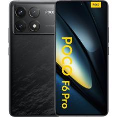 Smartphone Xiaomi Poco F6 Pro 5G 512GB 12GB - Global e Desbloqueado - Preto