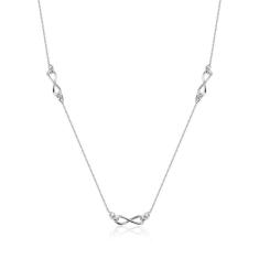 Colar Infinito Prata 925