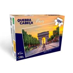 Quebra Cabeça Paris 500 Peças 2978 Pais E Filhos