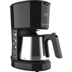 Cafeteira Elétrica Cadence Urban Pop Inox Plástico 30 Xícaras Jarra de Aço Inox 1,2L