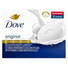 Dove Sabonete Em Barra Branco 90G - 8 Unidades