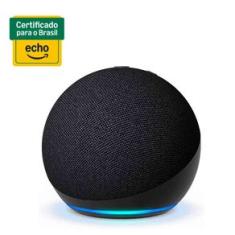 Echo Dot (5ª geração) Smart Speaker com Alexa Amazon Preto