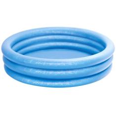 Piscina Infantil Inflável Intex 481L - Redonda Azul Cristal