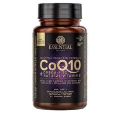 Coenzima Coq10 + Ômega 3 60 Cápsulas Essential Nutrition 