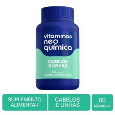 Vitamina Neo Química Cabelos e Unhas - 60 Cápsulas NEO QUIMICA 60 Cápsulas