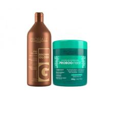 Máscara Matizadora Prohall Morena Iluminada + Proboo Fiber