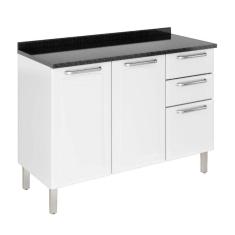 Balcão Tarsila Com Tampo 3Portas 2Gavetas Ig3g2-120 Itatiaia