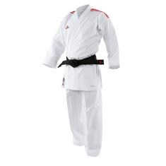 ADIDAS Kimono De Karate Bco Adilight C/ Listras Vermelho 175