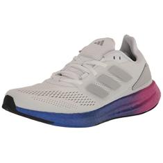 adidas Pureboost 22 masculino, Branco/cinza/azul lúcido, 45