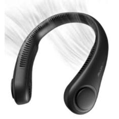 Ventilador flexível recarregável de pescoço portátil - bazar criativo,