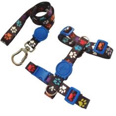 Coleira Peitoral H Anti-puxão Para Cachorro com Guia e Trava de Segura