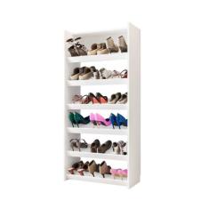 Armário Multiuso Sapateira Paris Branco - Lumil Móveis, Branco, 20 Kg