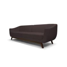 Sofá Ateneu 4 Lugares 260cm C34 Marrom - Domi, Marrom, 50 kg