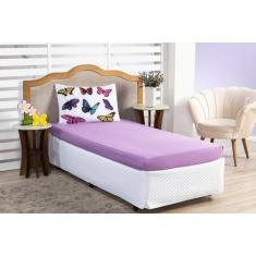 Jogo De Lençol Infantil Lindas Estampas Menina Menino Com 2 Peças - ca