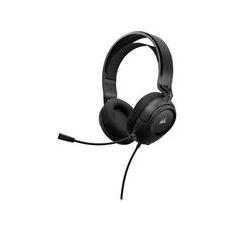 Headset Gamer Corsair HS35 v2, Neodímio de 50mm, Dolby 7.1 Surround, Com Adaptador USB, Silenciador, Preto - CA-9011386-NA