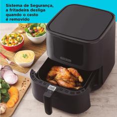 Fritadeira Air Fryer 7L Black & Decker AFD7Q Preta 127V