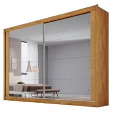 Guarda Roupa Creta 2 Portas Espelhadas MDF - Móveis Europa