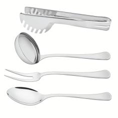Jogo de Utensílios Tramontina Havana em Aço Inox 4 Peças