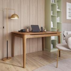 Escrivaninha Mesa Escritório Madeira Maciça 130cm Miriti CabeCasa Made