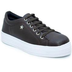 Tênis Feminino Casual Conforto Fechamento Elastico StarFox-Feminino