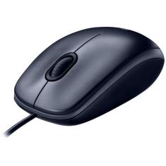 Mouse com fio usb 1000 dpi - m100 logitech, Preto