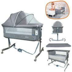 Berço Portátil Moisés Co-bed Balanço E Cinta Com Mosquiteiro - KaBaby
