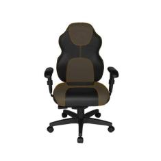 Cadeira Gamer Diretor Linha Gamer Racing Marrom - Design Office Móveis