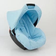 Capa para bebe conforto - azul claro - alan pierre baby