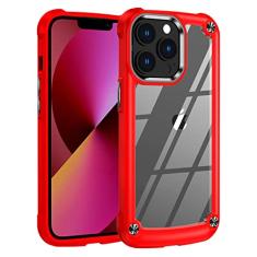 Capa de telefone transparente para iPhone 13 Pro Max 12 11 XS Max XR X 7 8 Plus Transparente 3 em 1 Hard PC Back Cover, T5, para iPhone SE2020