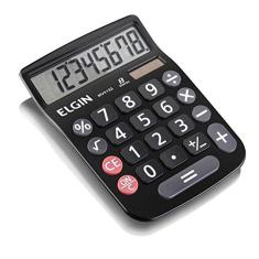 Calculadora de Mesa 8 Digitos Preta MV-4133 Elgin