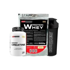 Kit Whey Protein 500G+ Power Creatina 300G - Bodybuilders
