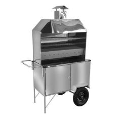 Carrinho de Churrasco Luxo estendido com Rodas Pneumáticas - Cefaz