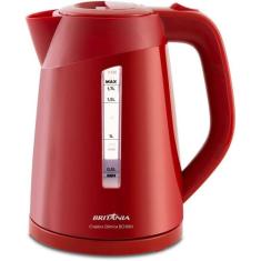 Chaleira Elétrica Britânia BCH06V 1,7L 1200W Vermelha 220V - Britania,