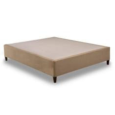 Cama Box Base Universal Casal Clickbox Suede Clean (138x188x28) - Herval