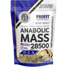 Hipercalórico Anabolic Mass 28500 3kg - Profit Labs - Profit Laborator