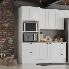 Cozinha Compacta Americana 3 Peças com Torre Quente Branco hp