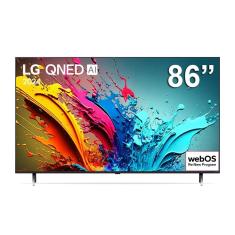 Smart TV 86 LG 4K Qned 86QNED85T Cinza