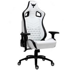 Cadeira Gamer Raven X-30 Estrutura em metal, braço 4D, encosto reclinável até 180° Branca
