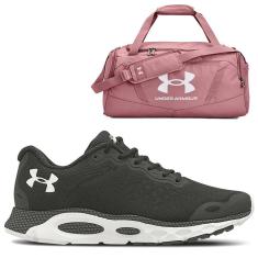 Kit Feminino Tênis Corrida HOVR Infinite 3 e Mala Under Armour Undeniable 5.0 Duffle SM