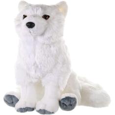 Wild Republic Arctic Fox Plush, Stuffed Animal, Pelúcia Brinquedo, Presentes para Crianças, Cuddlekins 12 Polegadas