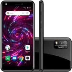 Celular Positivo TWIST 4 S-514 Dual - 3901520 Preto Quadriband