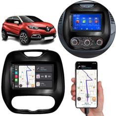 Multimídia 7 Polegadas Captur 2017 A 2024 Android-Auto MP5 Bluetooth +