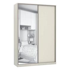 Guarda-Roupa Solteiro Luciane 2 Portas de Correr 3 Gavetas Prime Plus 