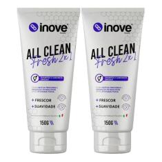 02 Shampoo E Sabonete Corporal All Clean Inove Beauty 150G
