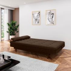 Sofá Cama 3 Lugares 190Cm Sofanete Nabalina - Nabas Estofados