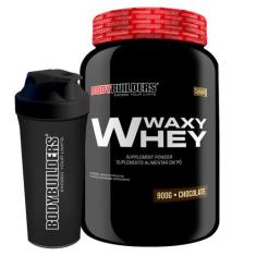 KIT Whey Protein Waxy Whey 900g + Coqueteleira - Bodybuilders,  Chocol